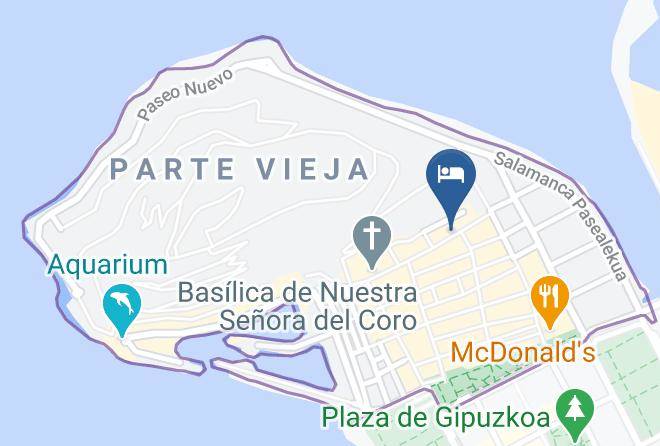 Gipuzkoa - Pension Koxka Maps