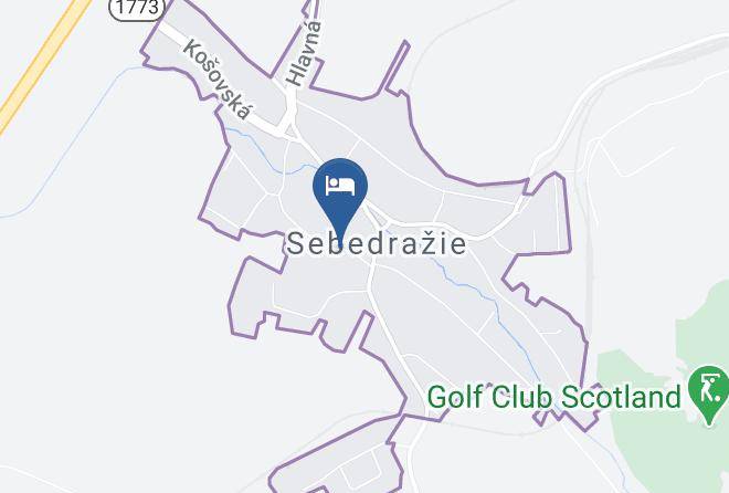 Prievidza - Pension Kozak Maps