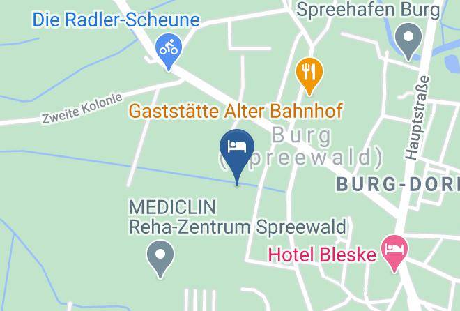 Spree Neise - Pension Krautermuhlenhof Maps