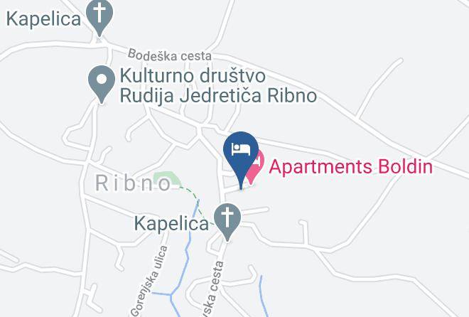 Bled - Pension Krek Maps