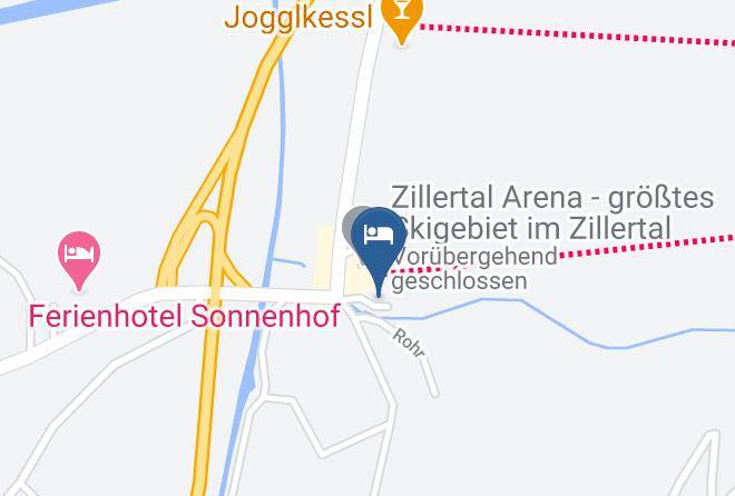 Schwaz - Pension Kreuzjoch Maps