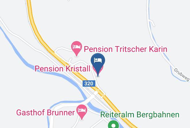 Liezen - Pension Kristall Maps