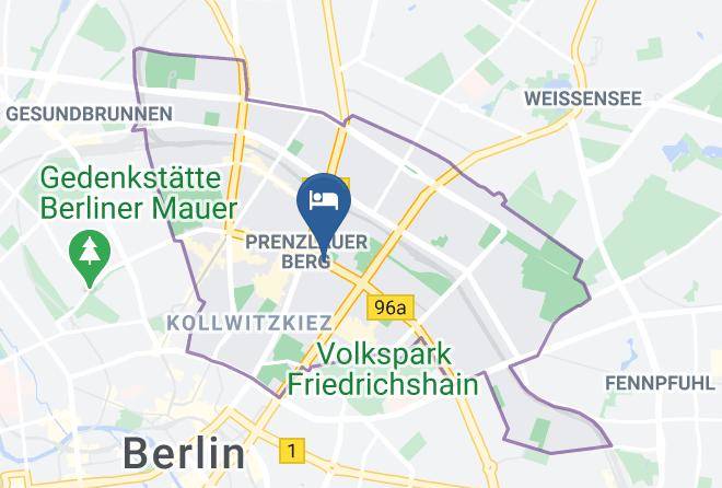 Stadt Berlin - Pension Krumbein Maps
