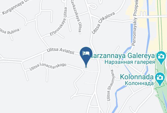 Kislovodsk - Pension Kuban Maps
