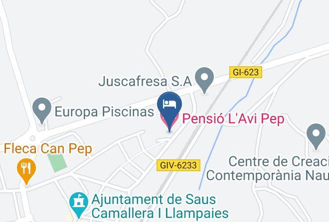 Girona - Pensio L'avi Pep Maps