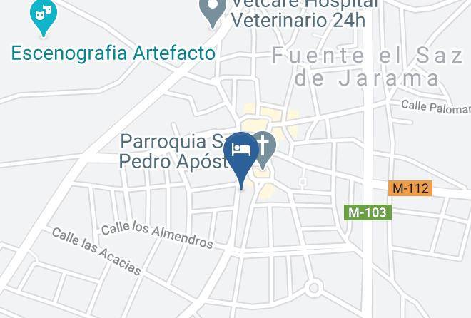 Madrid - Pension La Imprenta Maps