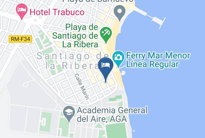 Murcia - Pension La Obrera Maps