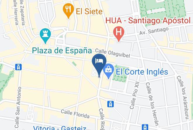 Araba Alava - Pension La Paz Maps