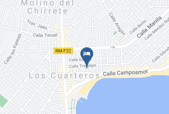 Murcia - Pension La Puntica Maps