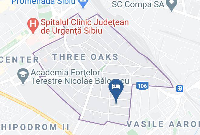 Sibiu - Pension La Rezidenta Maps