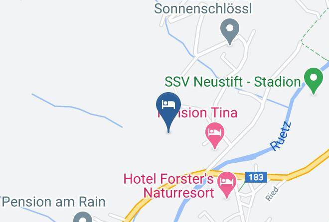 Innsbruck Land - Pension Ladestatthof Maps