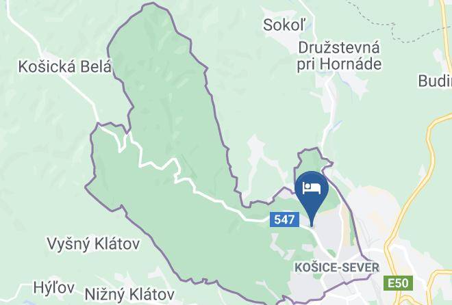 Kosice Sever - Pension Lamb Maps