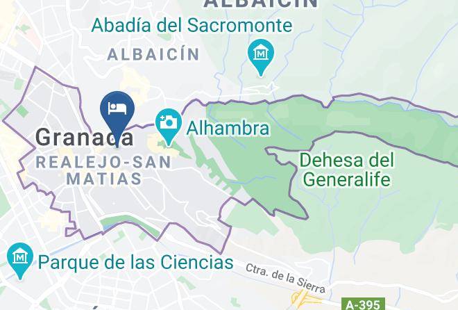 Granada - Pension Landazuri Maps