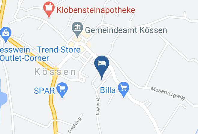 Kitzbuhel - Pension Landegger Maps