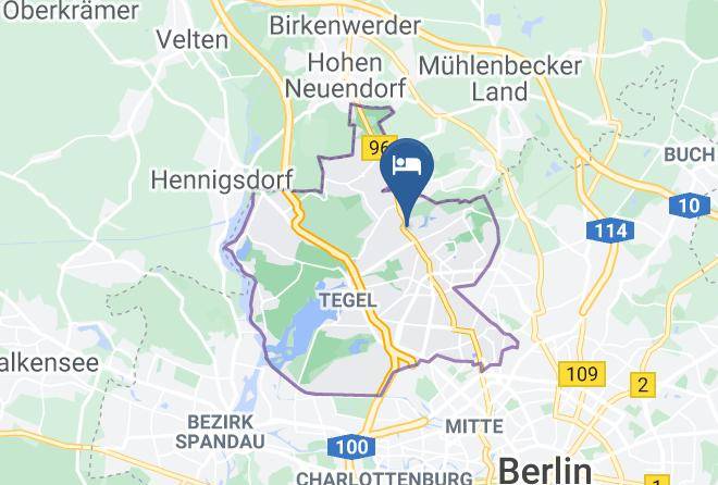 Stadt Berlin - Pension Landhaus Im Grunen Maps