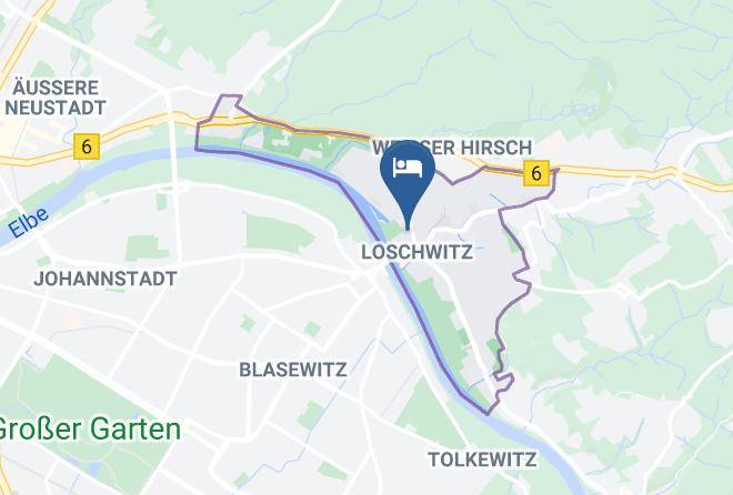 Dresden - Pension Landhaus Maria Am Blauen Wunder Maps