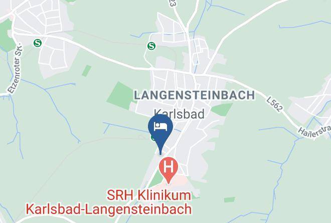 Karlsruhe - Pension Landsitz Familie Rupp Maps