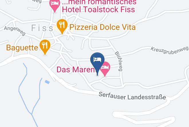 Landeck - Pension Lavida Maps