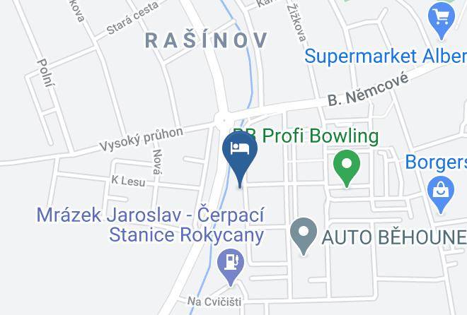 Rokycany - Pension Le A My Maps