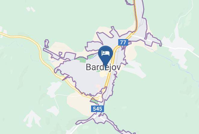 Bardejov - Pension Le Monde Bardejov Maps