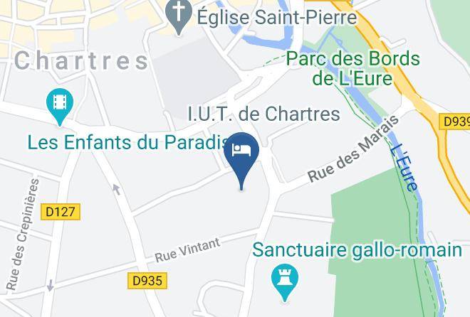 Eure Et Loir - Le Parc Stanislas Chambres D'hotes Maps