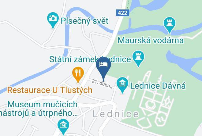 Breclav - Pension Lednice Maps