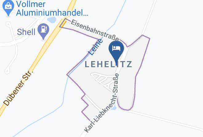 Nordsachsen - Pension Lehelitz Maps