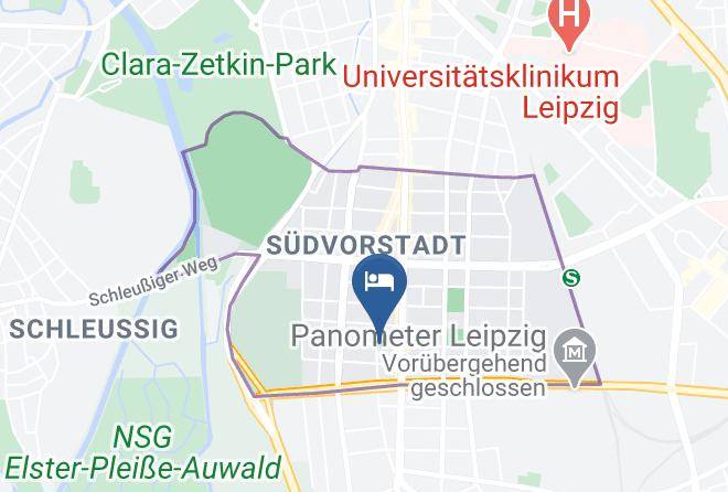 Leipzig - Pension Leipzig Sud Maps