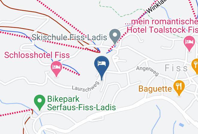 Landeck - Pension Leitenhof Maps