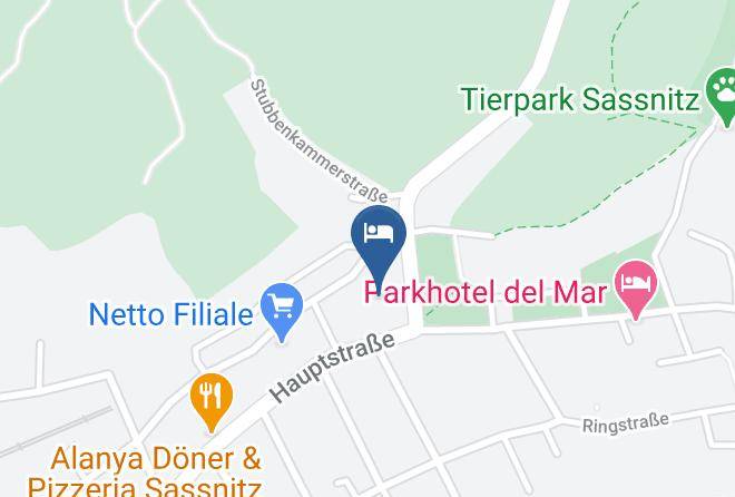 Vorpommern Rugen - Pension Lenz Maps