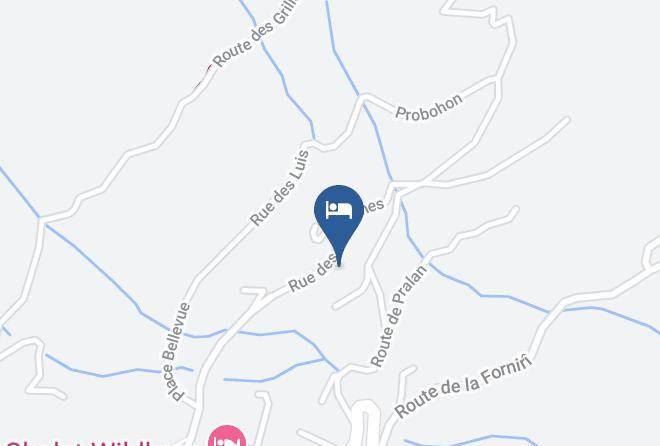 Herens - Pension Les Audannes Maps