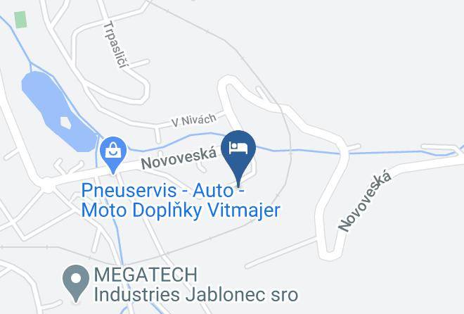 Jablonec Nad Nisou - Pension Lesovna Jablonec Nad Nisou Maps