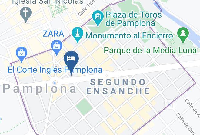 Navarra - Pension Leyre Maps