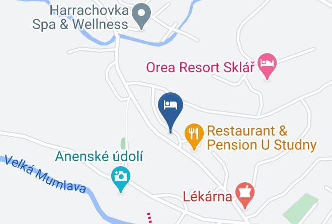 Semily - Pension Lichtenstein Maps