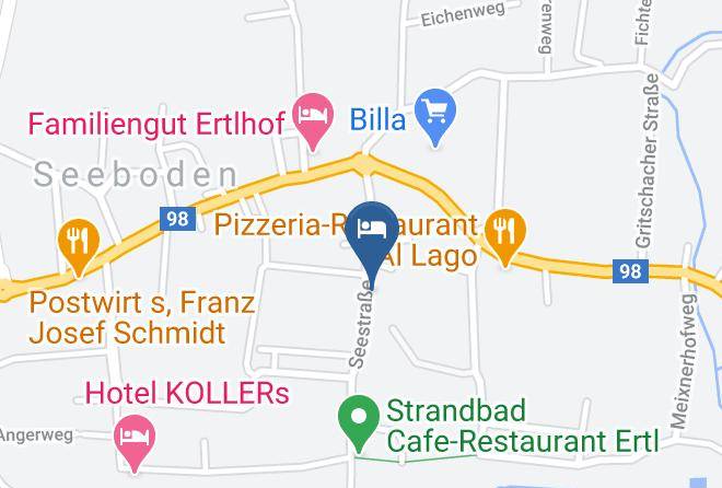 Spittal An Der Drau - Pension Linder Maps