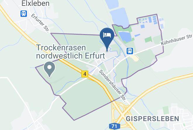 Erfurt - Pension Lindner Maps