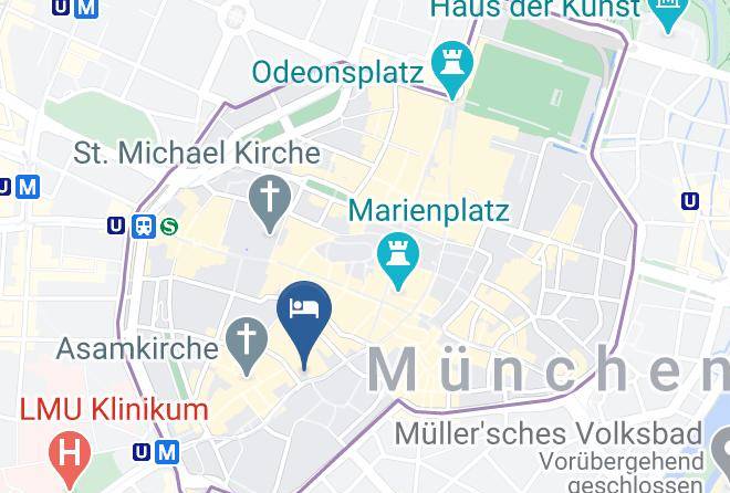 Munich District - Pension Lindner Maps