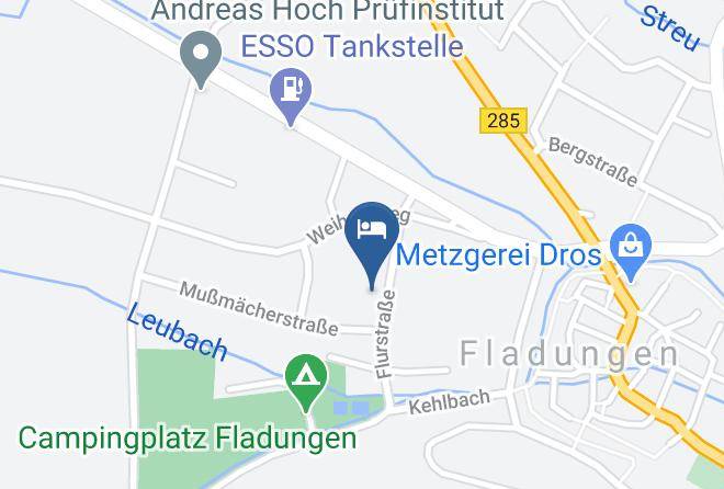 Rhon Grabfeld - Pension Link Gastehaus Jutta Maps