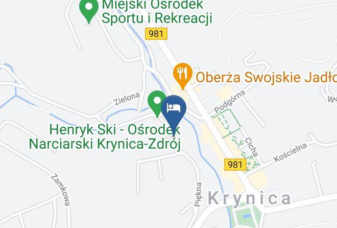 Nowosadecki - Pensjonat Lira Maps