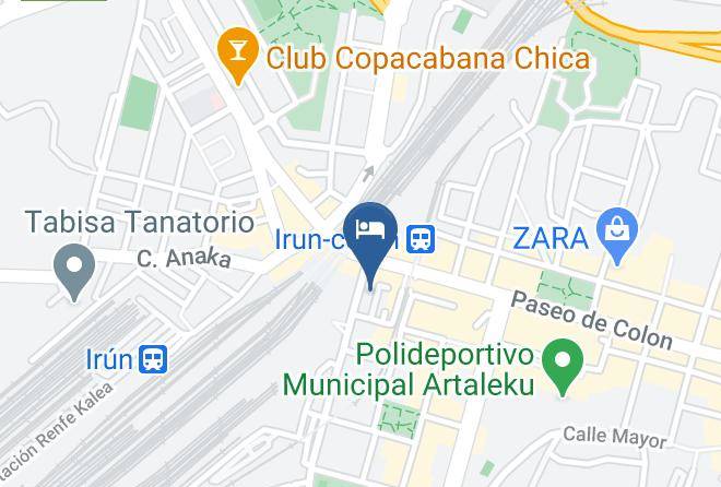 Gipuzkoa - Pension Lizaso Maps