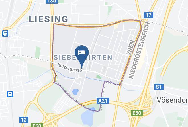 Vienna Liesing - Pension Lizzi Maps