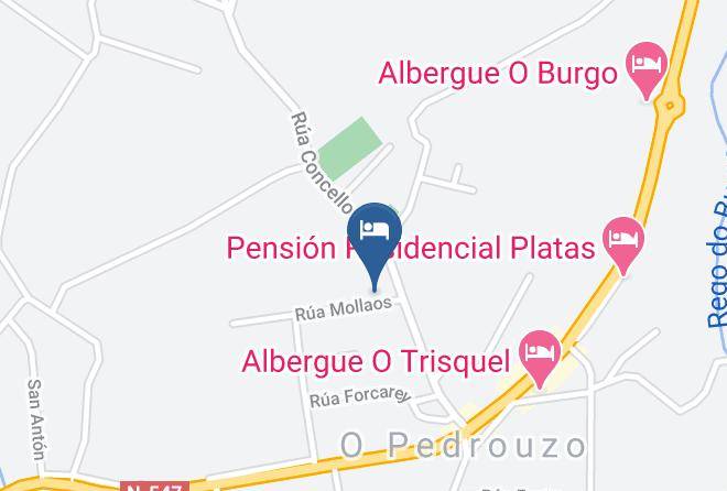 Auna - Pension Lo Maps