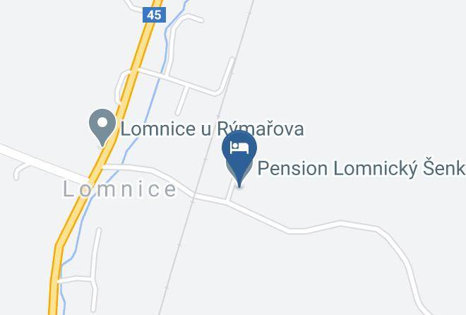 Bruntal - Pension Lomnicky Senk Maps
