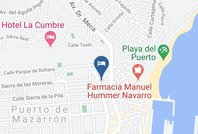 Murcia - Pension Los Cisnes Maps