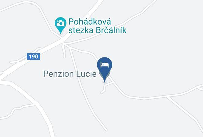 Klatovy - Pension Lucie Maps