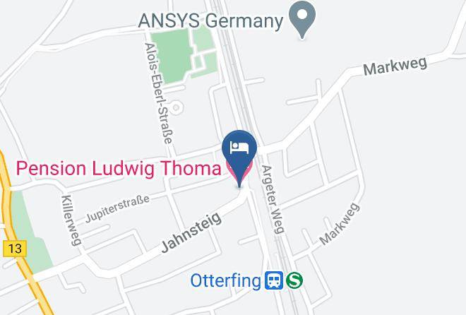 Miesbach - Pension Ludwig Thoma Maps