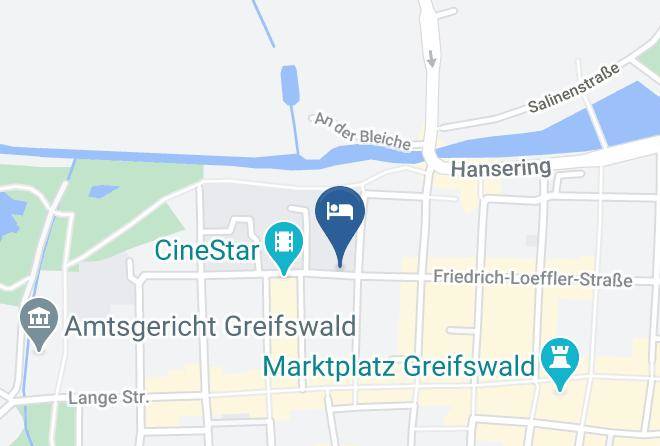 Vorpommern Greifswald - Pension Luigi Maps