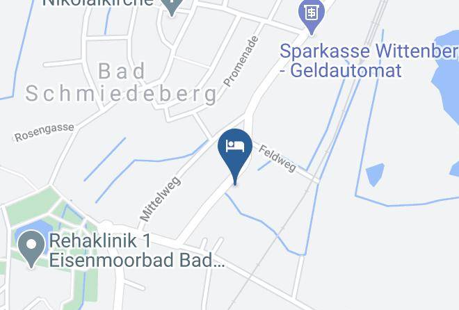 Wittenberg - Pension Luise Maps