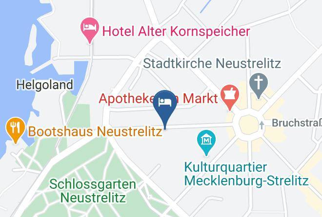 Mecklenburgische Seenplatte - Pension Luisenstube Maps