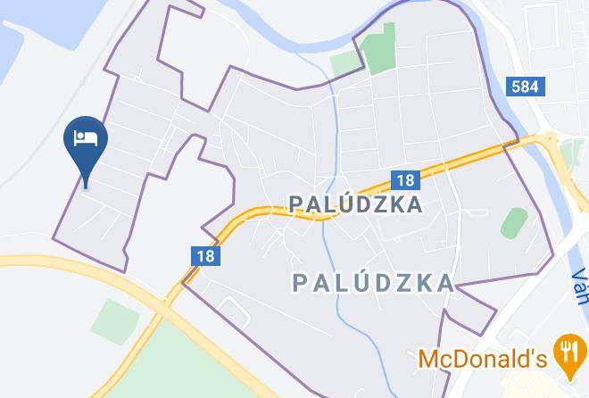 Liptovsky Mikulas - Pension Lunatyk Maps